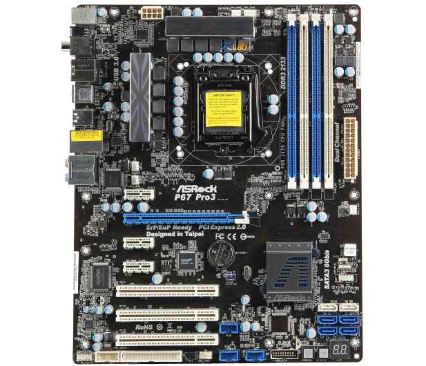ASRock P67 PRO 3 B3 (P67 PCI-E DDR3) - 65153 - zdjęcie 2